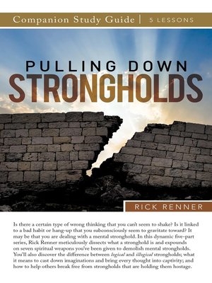 cover image of Pulling Down Strongholds Study Guide